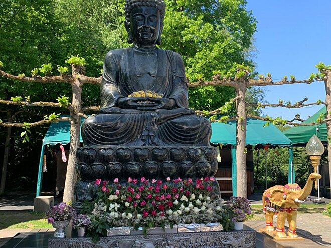 Wanneer Boeddha in de tuin belandt